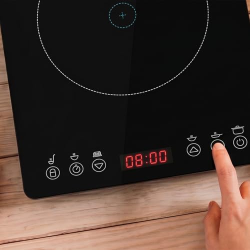 Detalle de Cecotec Plaque à Induction Portable Full Magma Slim Pure 2000W