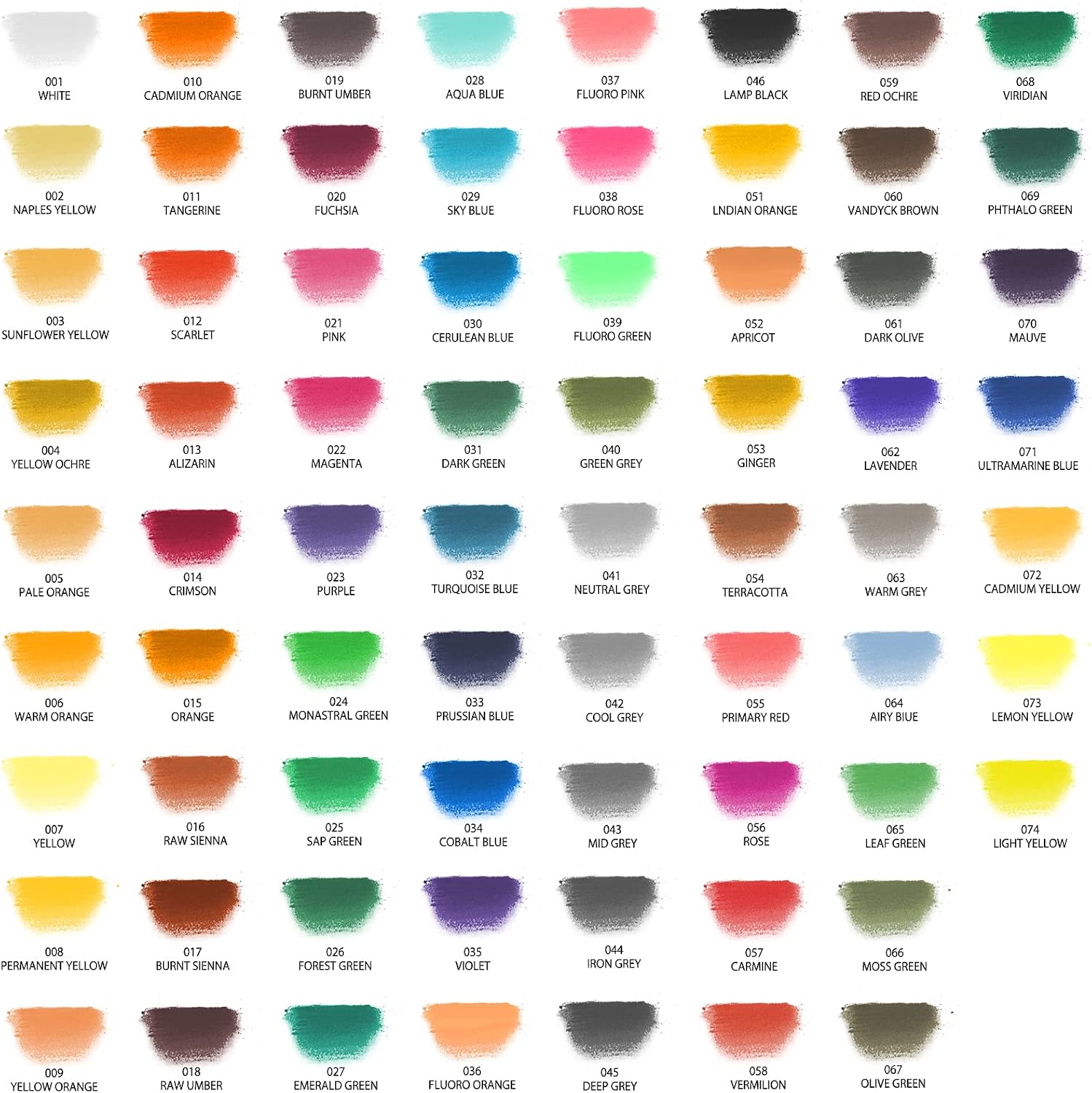Detalle de Artecho Soft Pastel Set 72