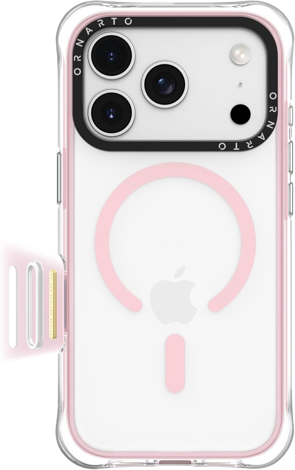Detalle de ORNARTO Air Case iPhone 17 Pro Max — MagSafe 5