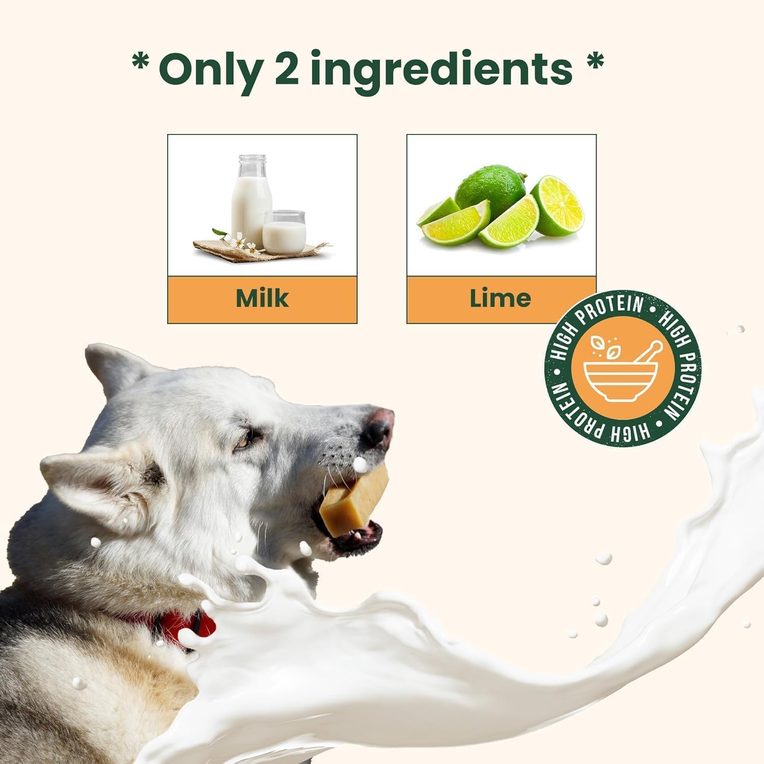 Detalle 2 de Yak cheese dog chews, Large/XL