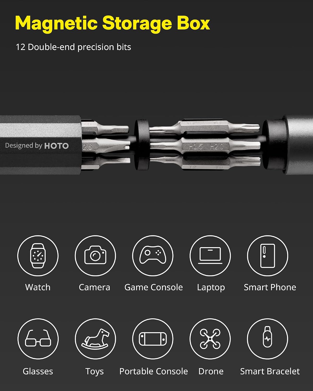 Thumbnail 4 de HOTO Precision Screwdriver Set 24-in-1