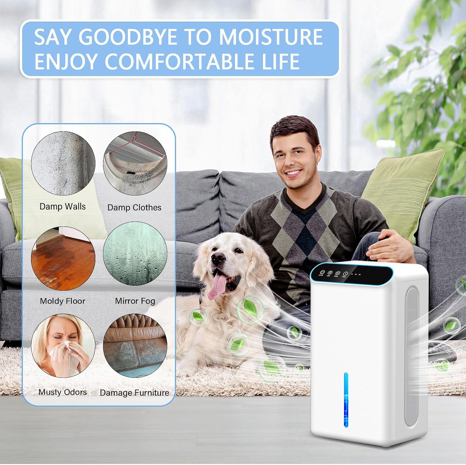 Thumbnail 6 de Dehumidifier with 98oz Tank