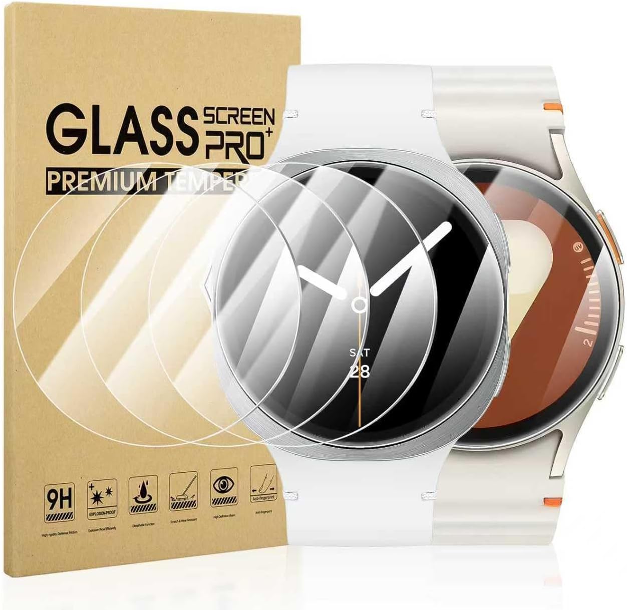 Detalle de Diruite Screen Protector 37mm 4-Pack