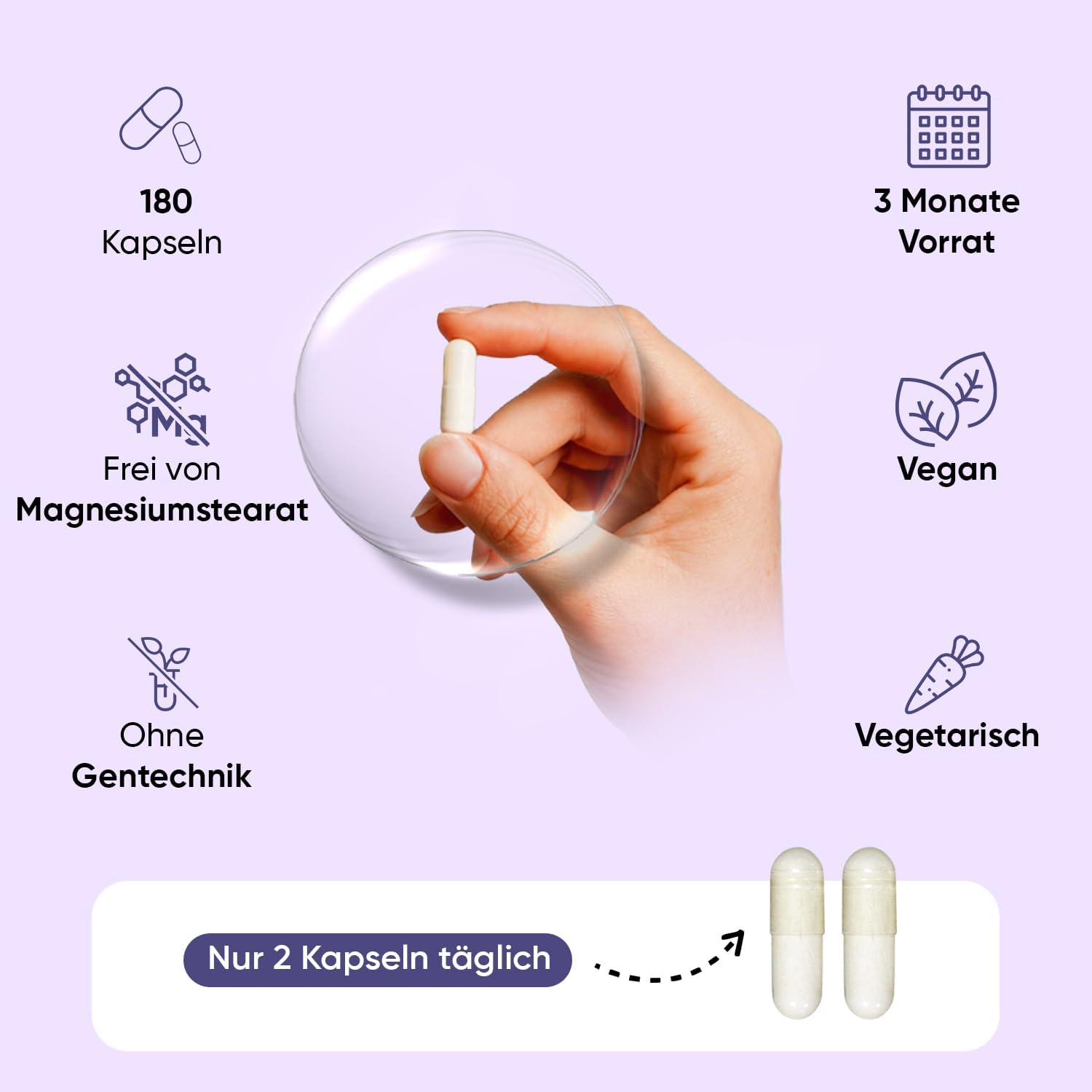 Thumbnail 6 de WeightWorld Magnesiumbisglycinat 180 Kapseln 💊