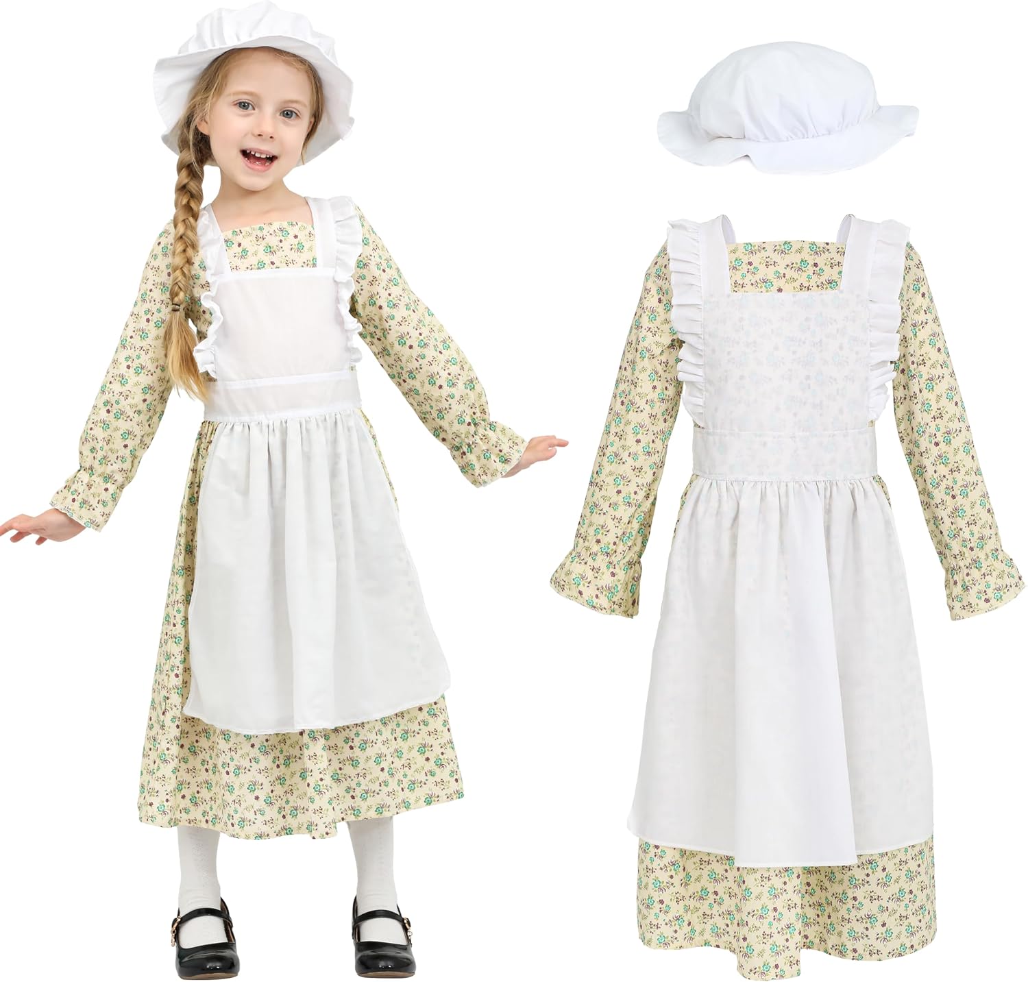 Detalle de Wizland Victorian Maid costume for girls 4-12