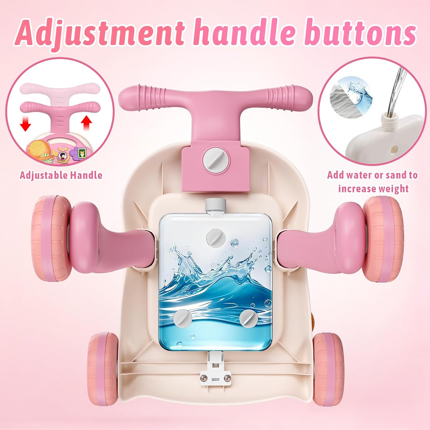 Thumbnail 6 de QDRAGON 3-in-1 Baby Walker 12+ months