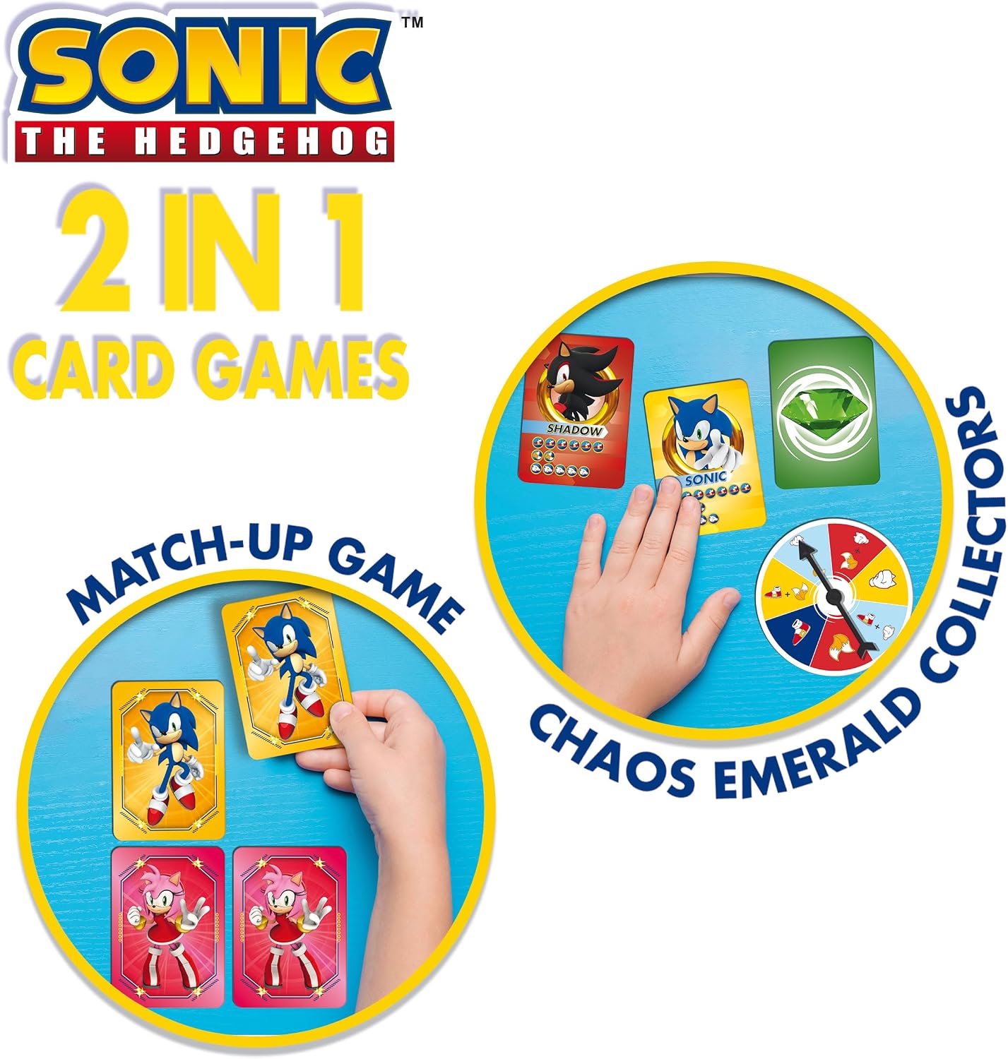 Detalle 2 de Lisciani Sonic – Set sac à dos 2 en 1 avec jeux de cartes pour enfants dès 6 ans