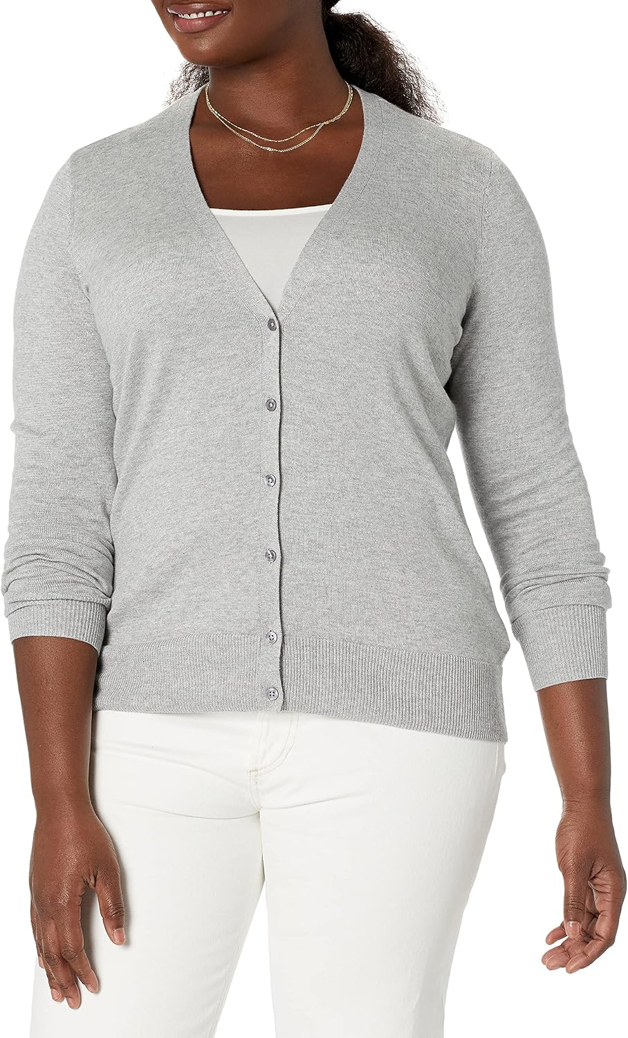 Thumbnail 4 de Amazon Essentials Women's Lightweight V-Neck Cardigan Plus Size