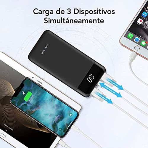 Thumbnail 8 de Bateria Externa Charmast 10400 mAh con USB‑C, LED y 3 salidas: carga segura y monitorizada