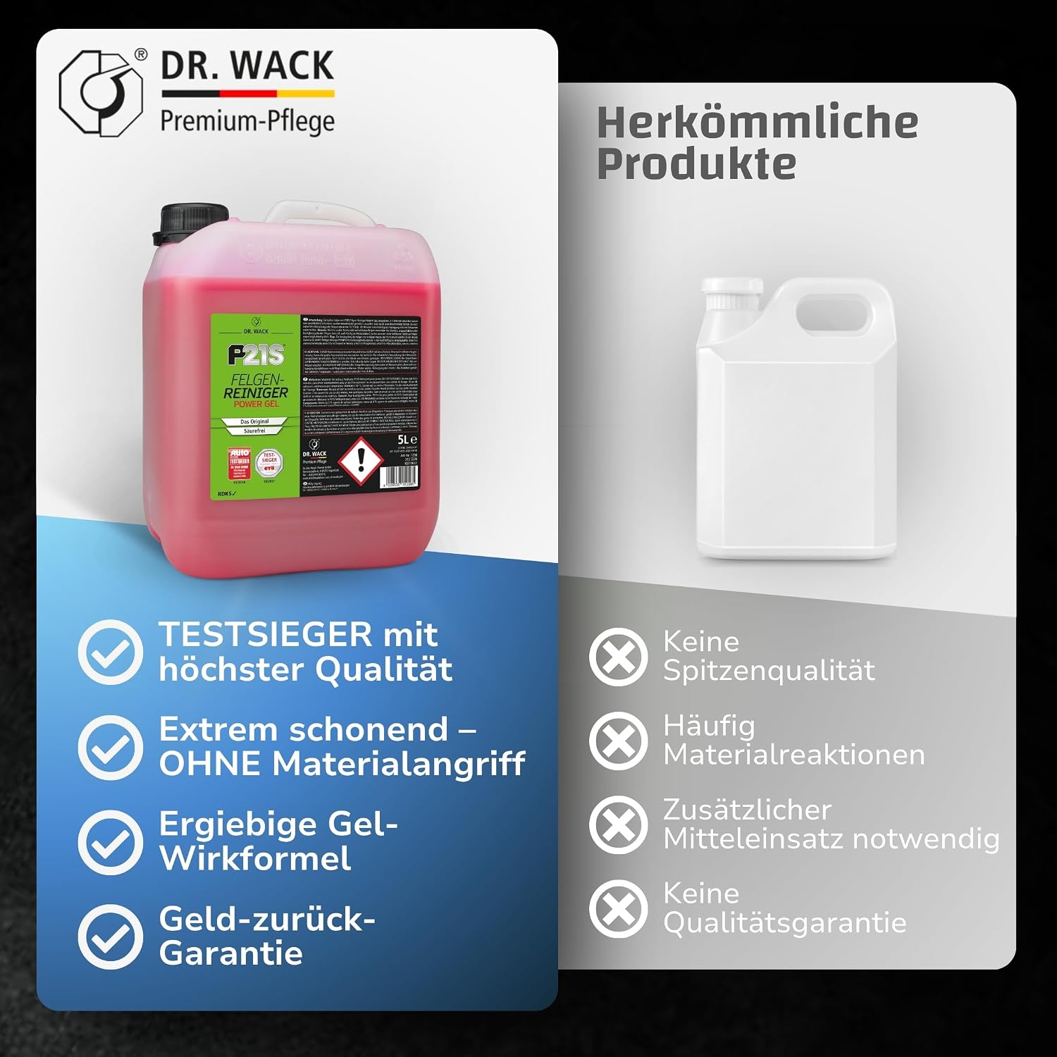 Detalle 2 de DR. WACK P21S Felgenreiniger 5 Liter