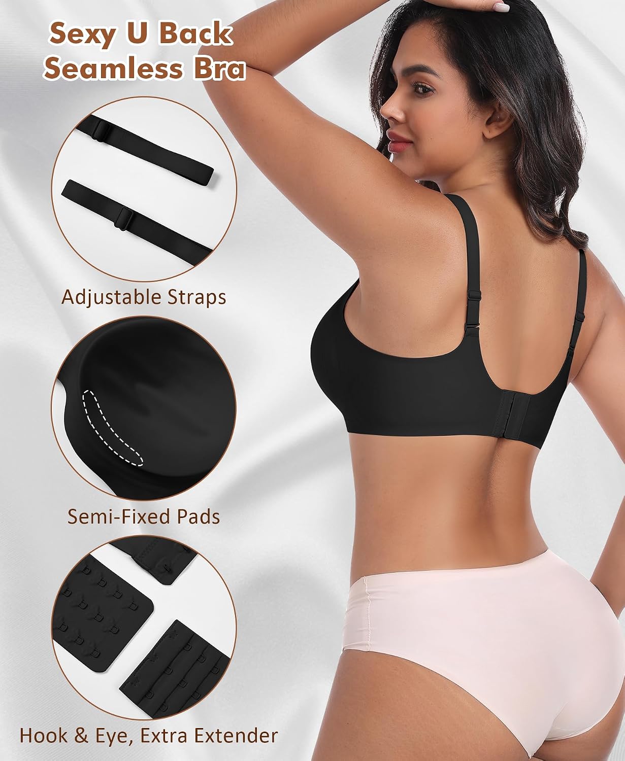 Thumbnail 2 de Ganado Wireless Seamless Bra
