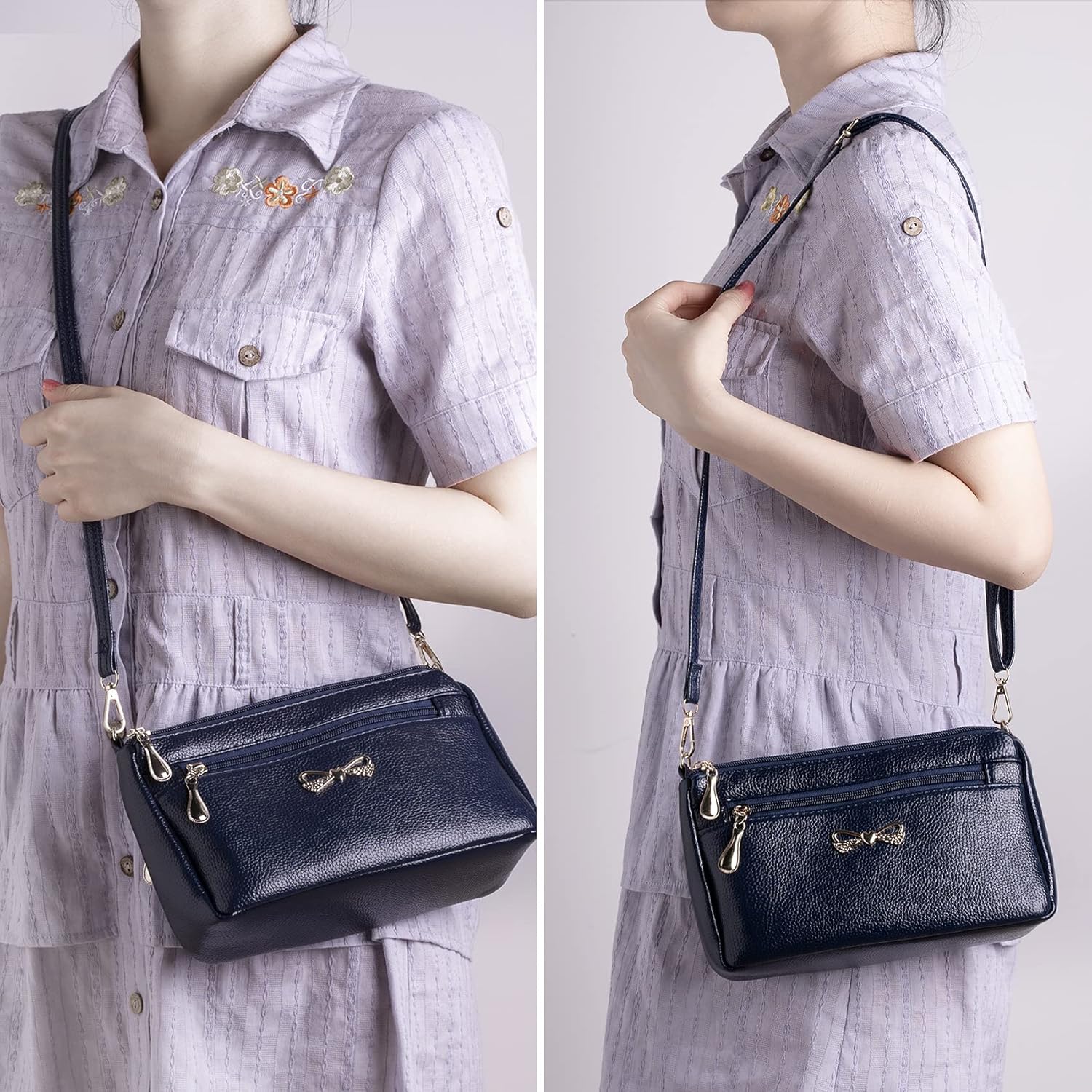 Thumbnail 1 de FULEI Small Women's Cross-body Bag in Soft PU Leather