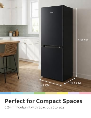 Thumbnail 1 de COMFEE' 174L Freestanding Fridge Freezer (RCB169BL2UK(E))