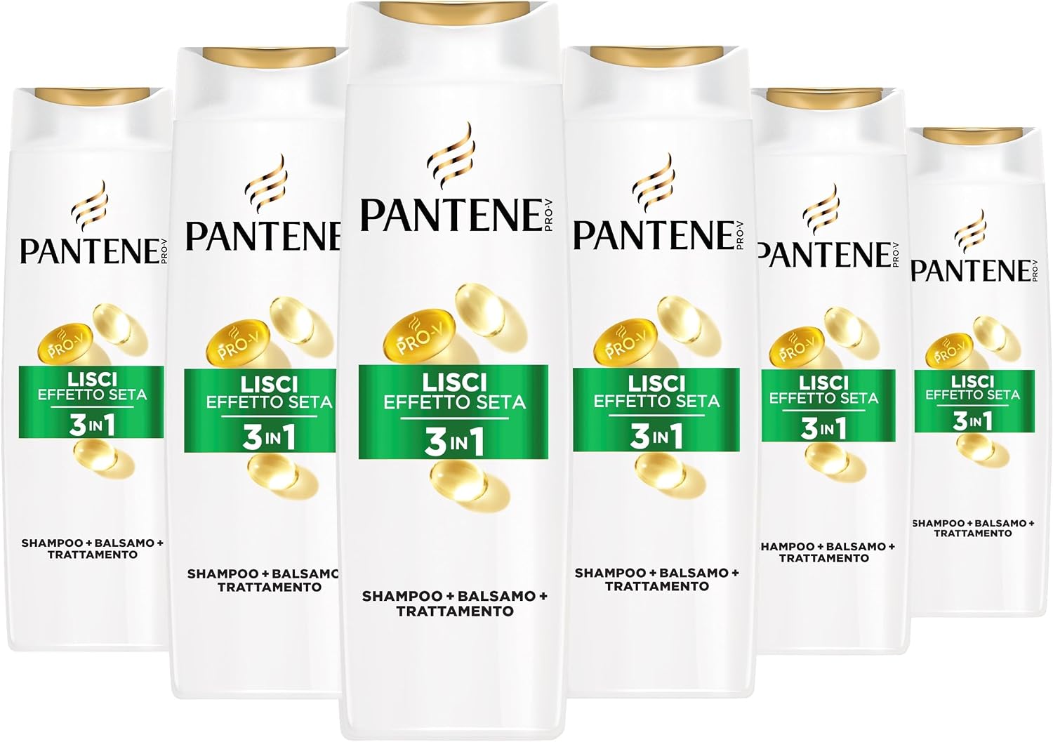 Pantene Pro-V Lisci Effetto Seta 6x300 ml