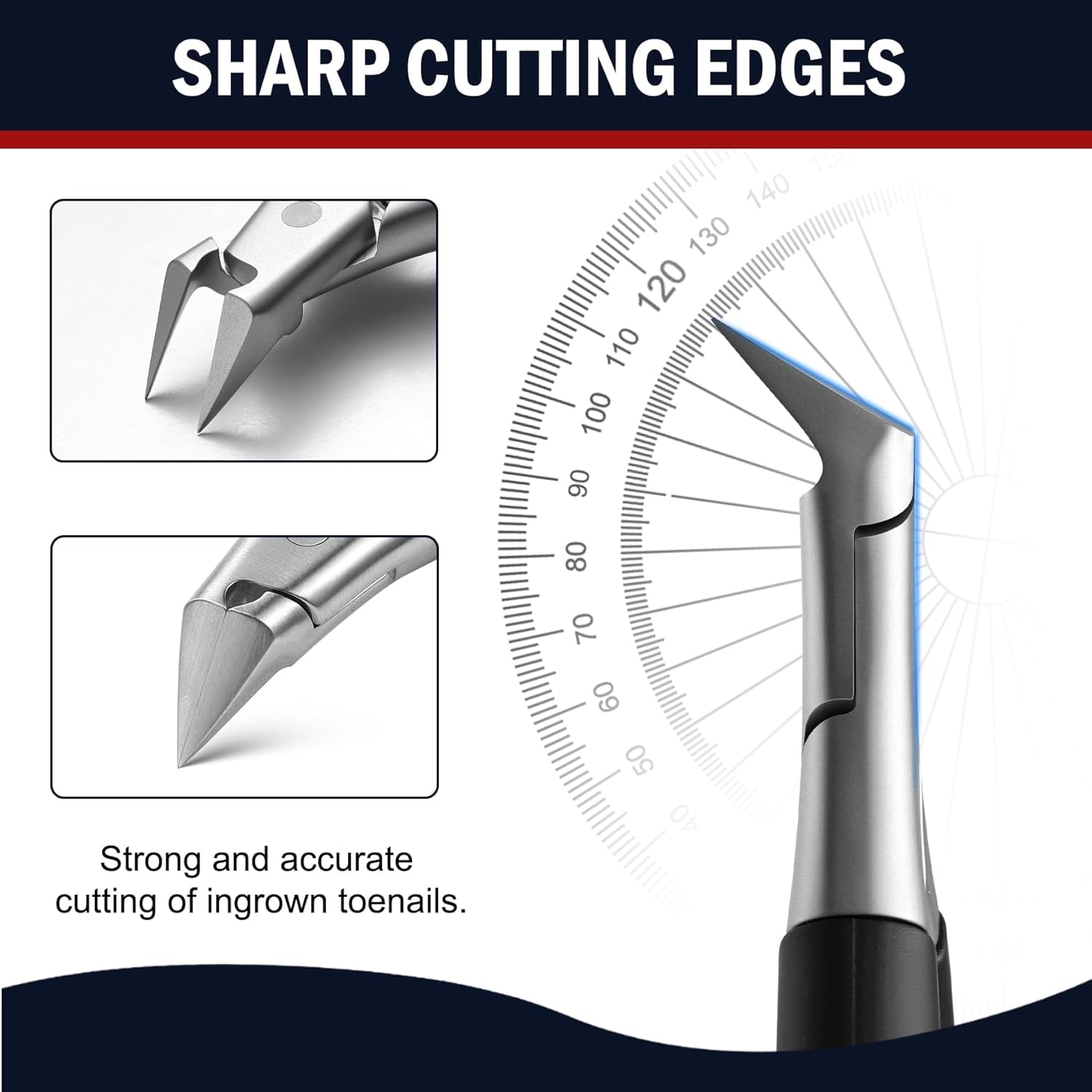 Detalle 2 de FVION Toenail Clippers for Ingrown Toenail ✂