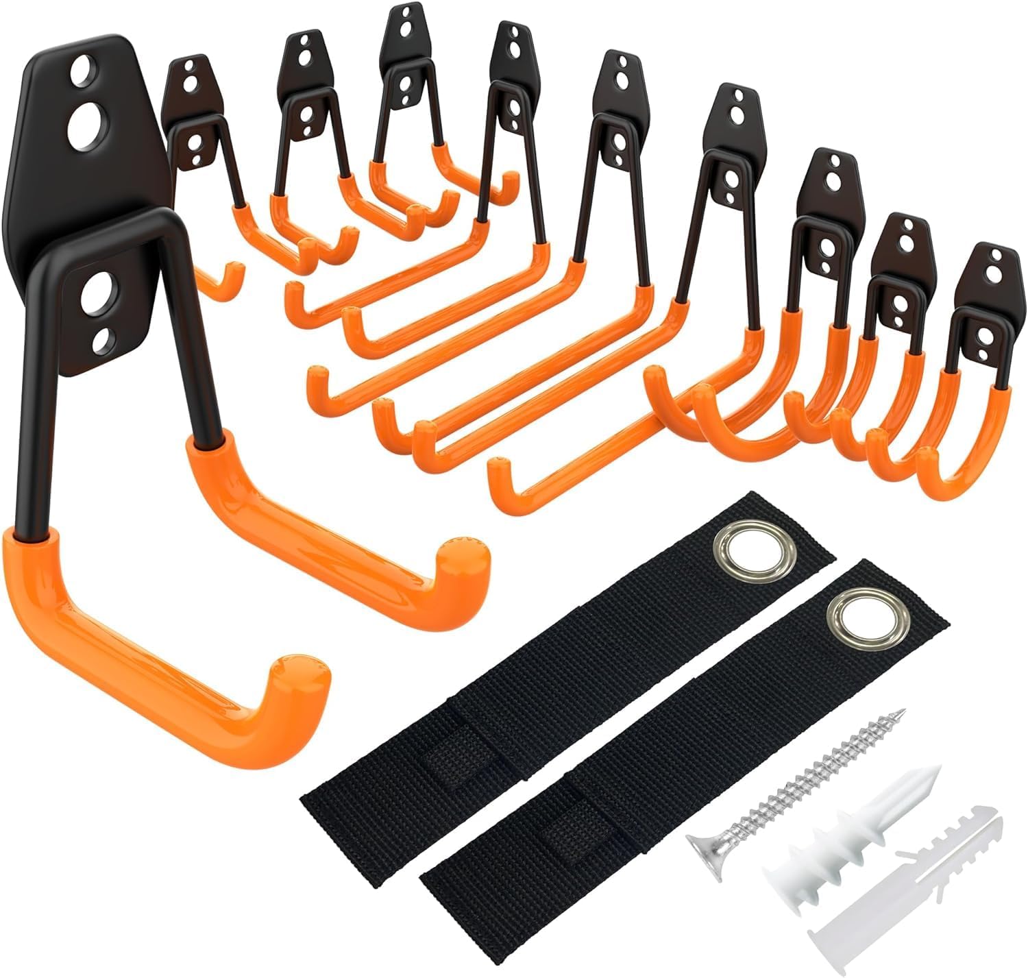 Kitmiido 12er Set Wandhaken 35 kg 🪝