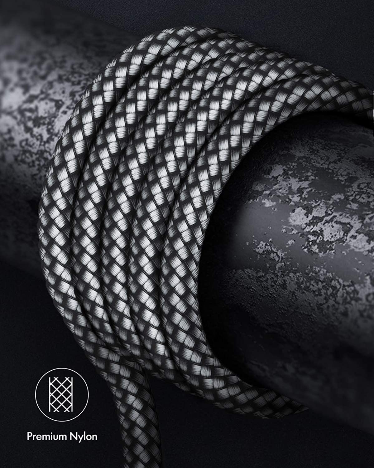 Thumbnail 5 de JALIXI USB-C Charger Cable 1m (2-Pack) – Fast 3A USB to USB-C, Nylon Braided, 480 Mbps USB 2.0 for Samsung Galaxy Z Fold/Flip