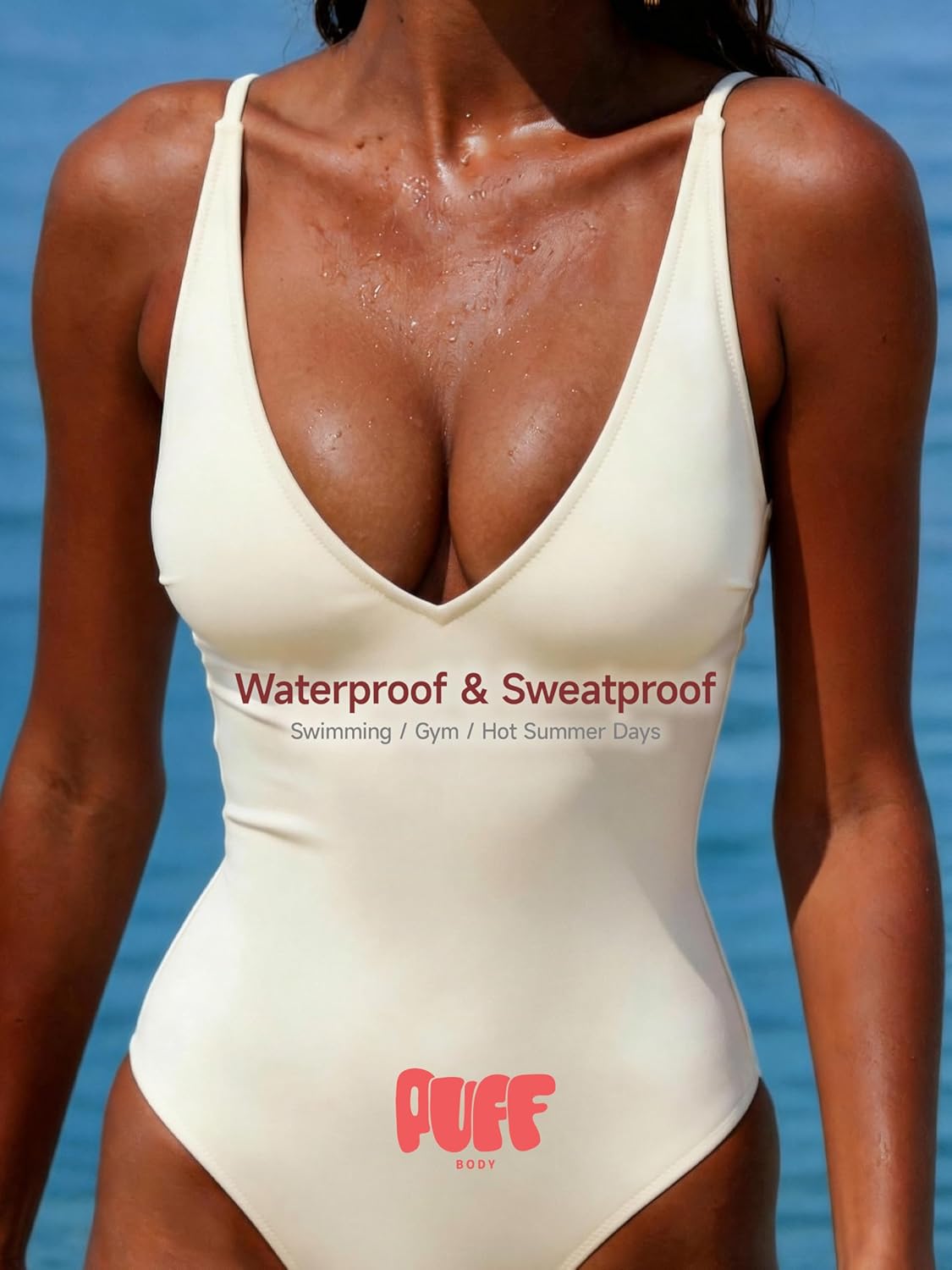 Thumbnail 4 de PUFF BODY Invisible Strapless Sticky Bra (Adhesive Strapless Push Up with Nipple Covers) for Backless Dresses
