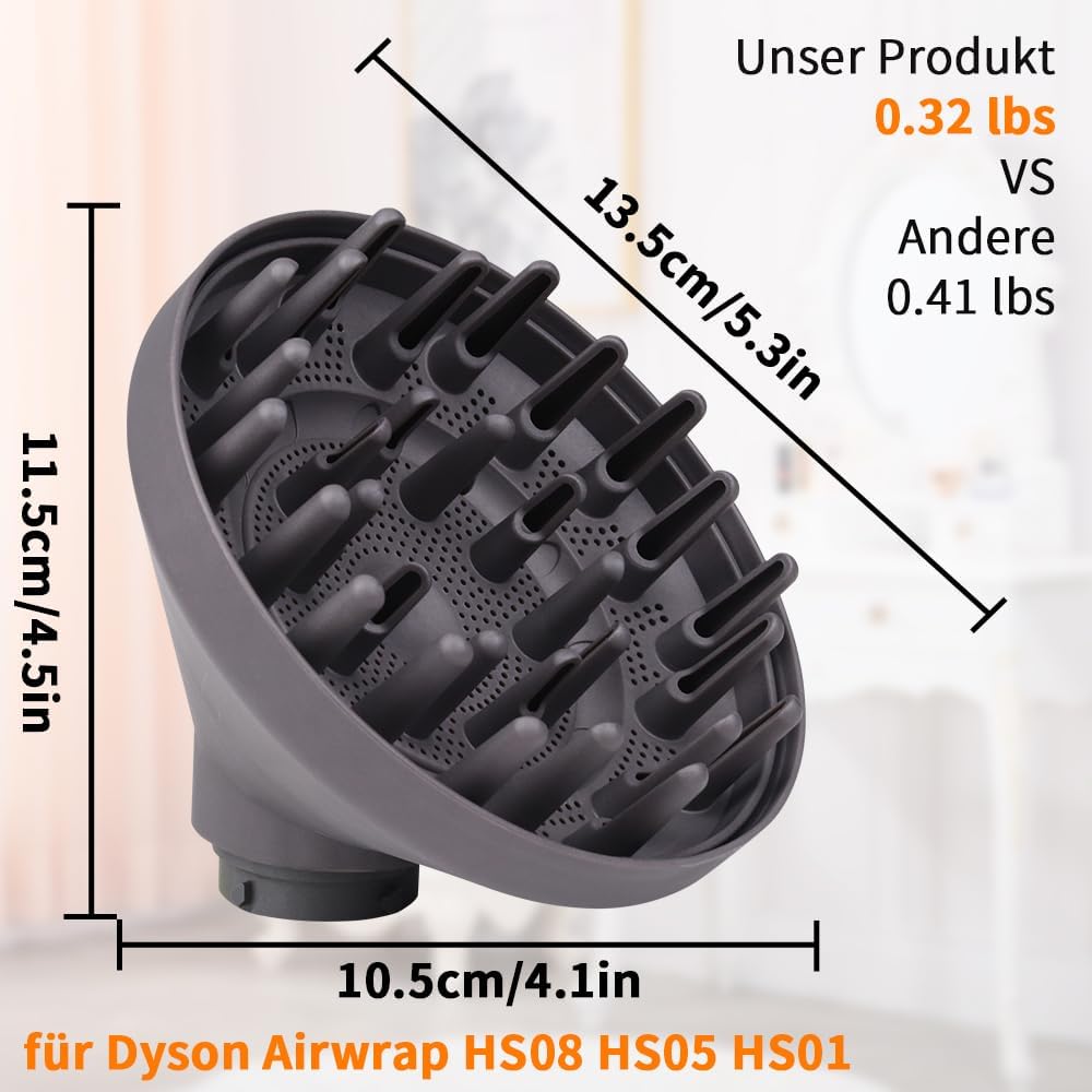 Thumbnail 5 de Laymi Diffusor-Aufsatz für Dyson Airwrap