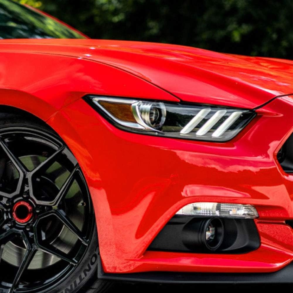 Detalle de Foglio Pellicola Adesivo Rosso Corsa per Wrapping 50 x 70 cm – Rosso Vivo Sport