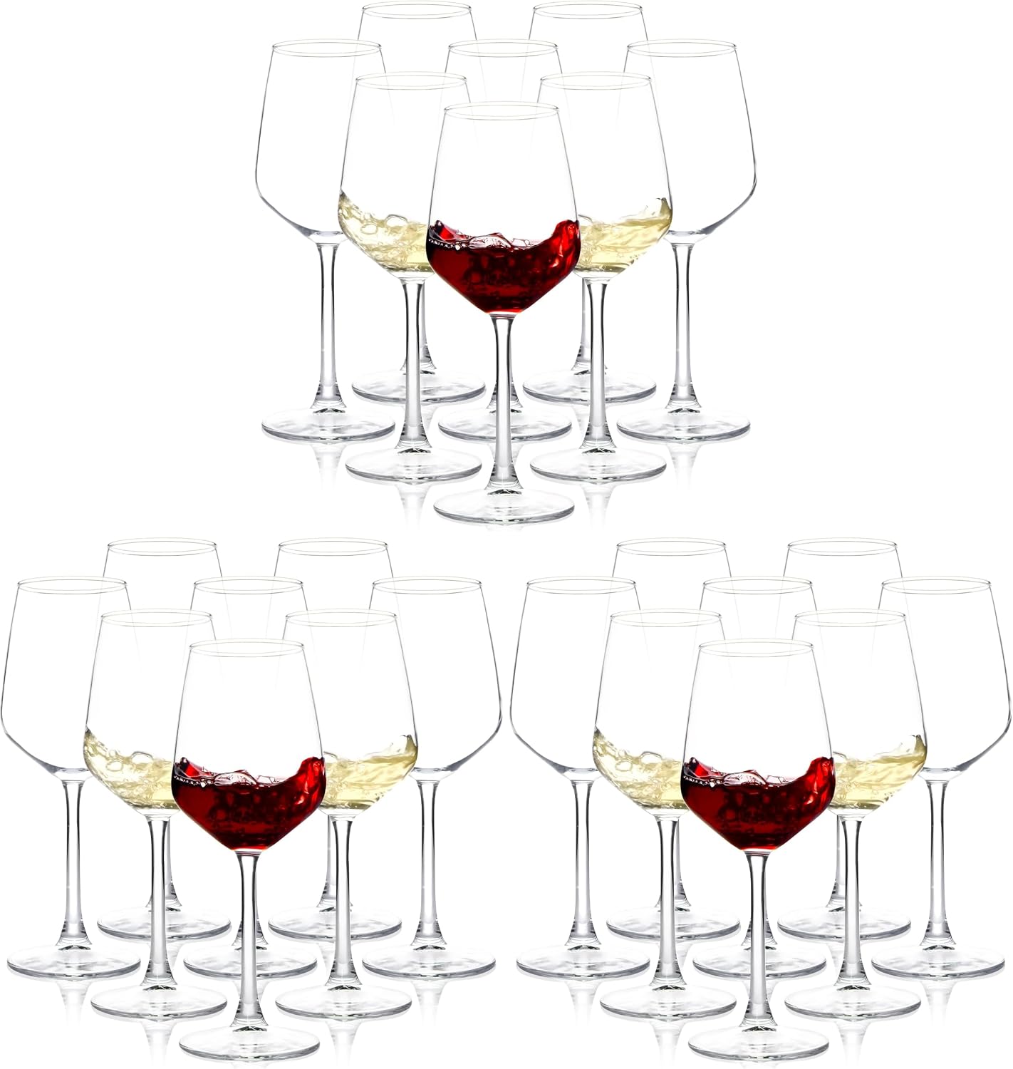 Thumbnail 6 de SHYRC Wine Glasses Set 12 oz clear stemware 🍷