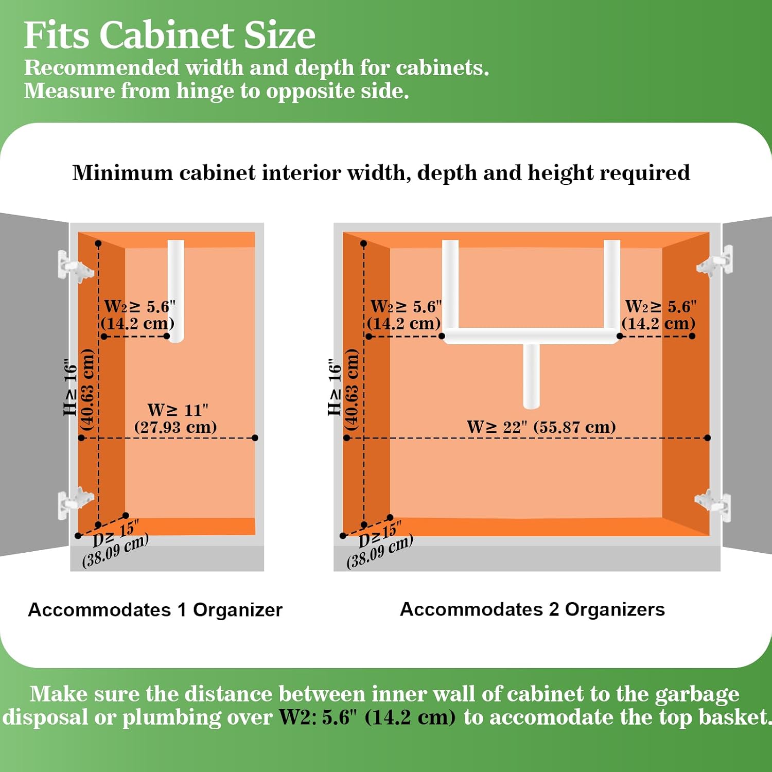 Thumbnail 6 de REALINN Under Sink Organizer 1 Pack