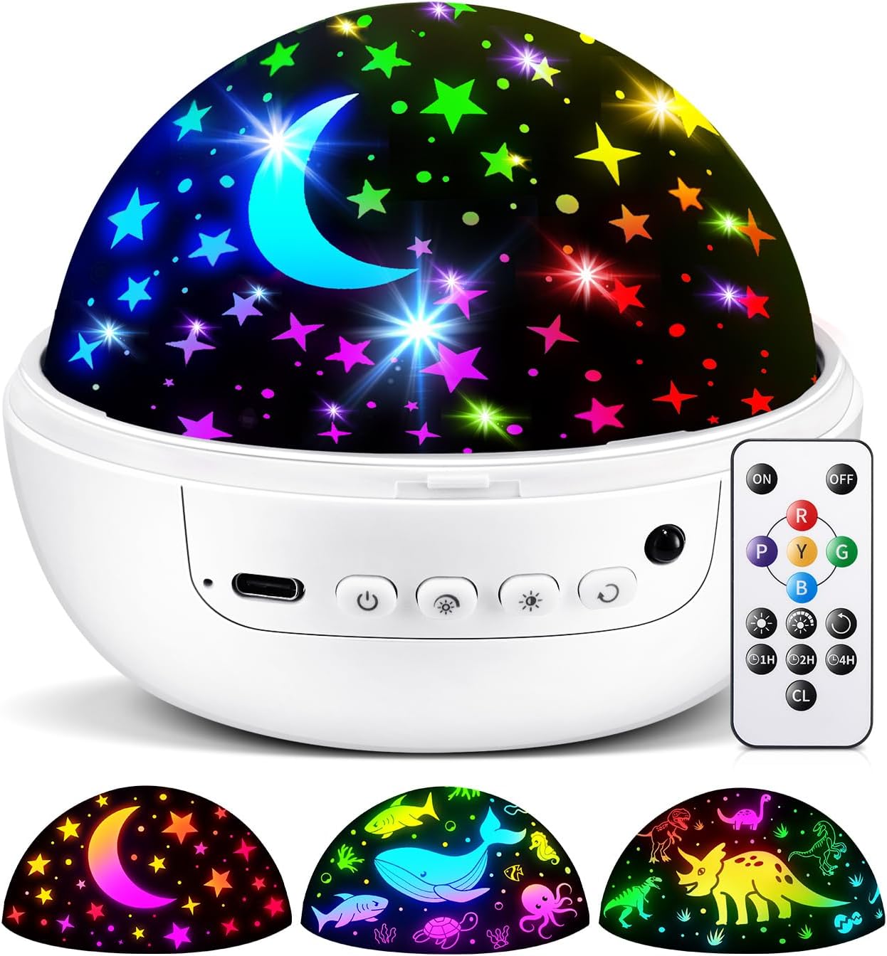 Detalle de Sensory Toys Star Projector 93 modes 🌙