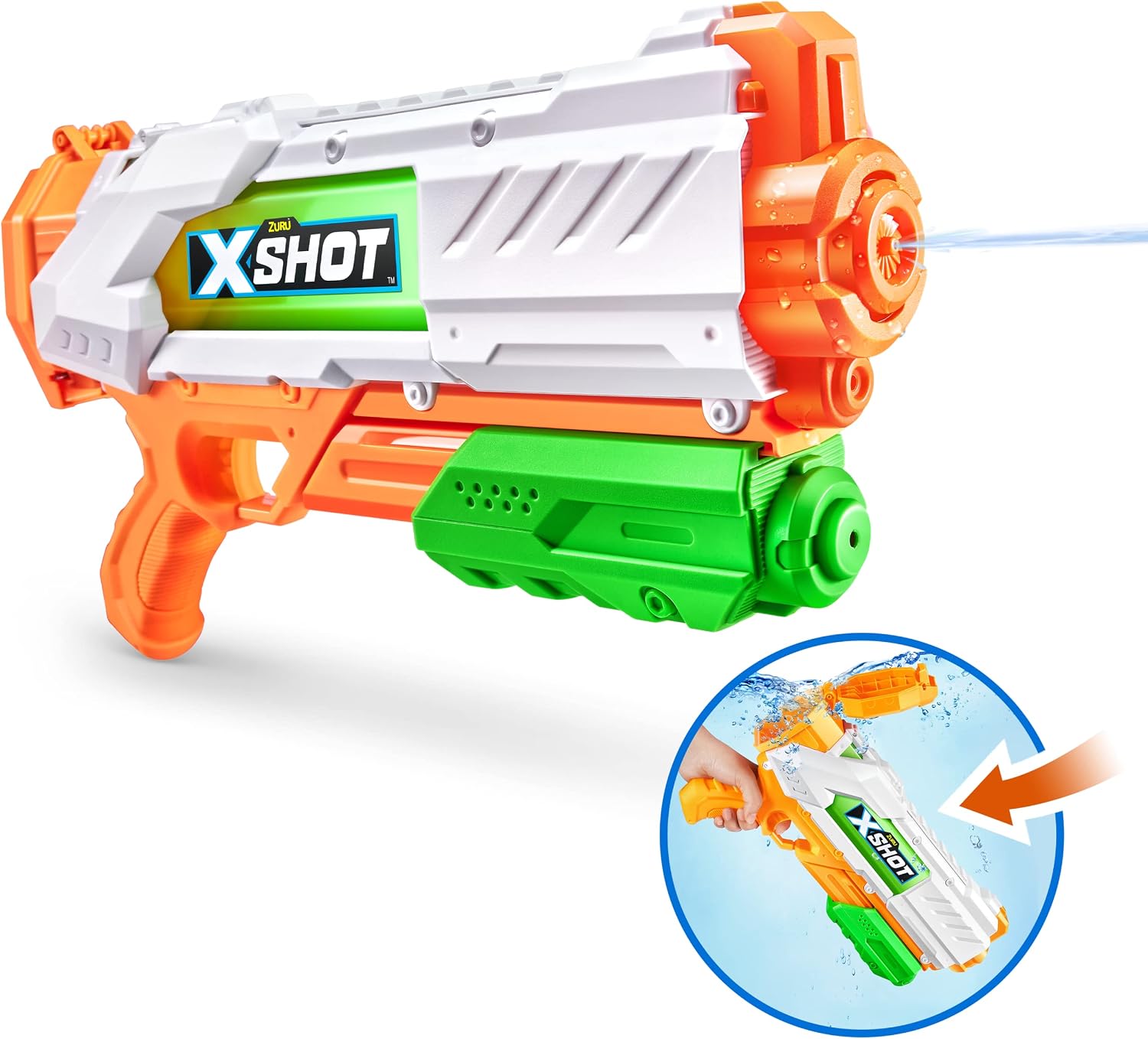 Detalle 2 de X-Shot Fast-Fill Medium water blaster 700 ml