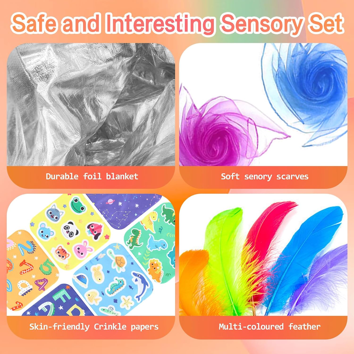 Thumbnail 1 de Baby Sensory Set 28pcs for Newborns