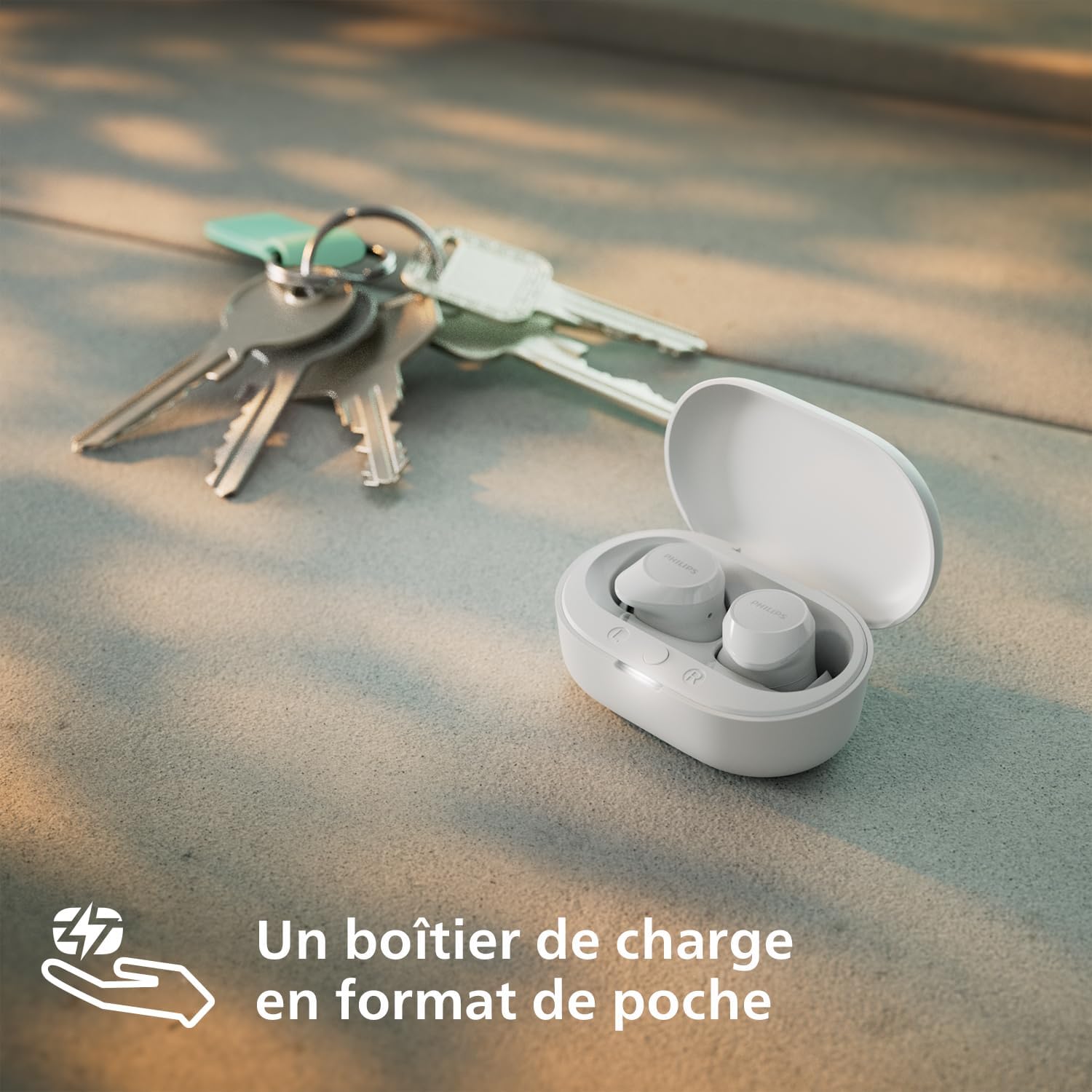 Thumbnail 6 de Philips TAT1209WT True Wireless In Ear – Petits écouteurs, grande fiabilité et son naturel