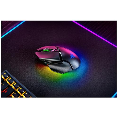 Detalle de Razer Basilisk V3 Pro 35K – kabellose ergonomische Gaming-Maus mit 13 Tasten und Chroma RGB