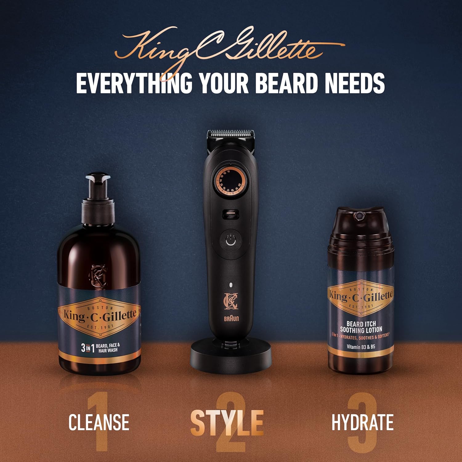 Thumbnail 6 de King C. Gillette PRO MAX Cordless Beard Trimmer for Men