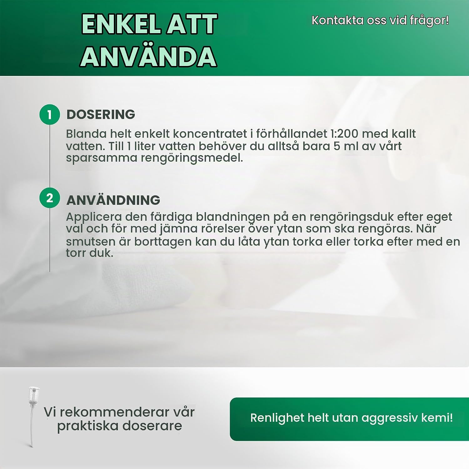 Detalle de BIOHY Allrengöringsmedel 10 l – koncentrat för släta ytor i hem och bil