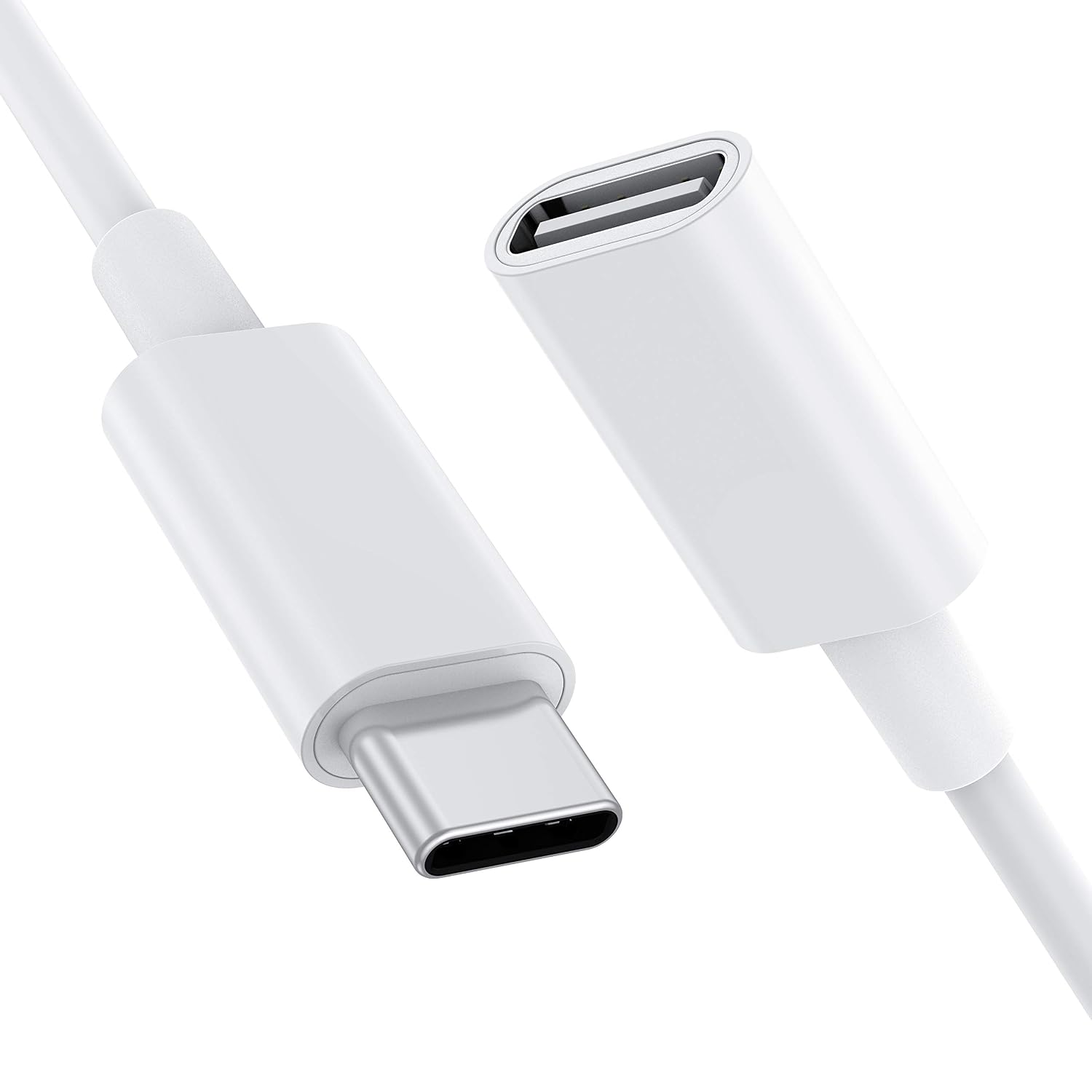 Detalle de Stouchi USB C Extension Cable for MagSafe Charger (2M/6.6ft) – White