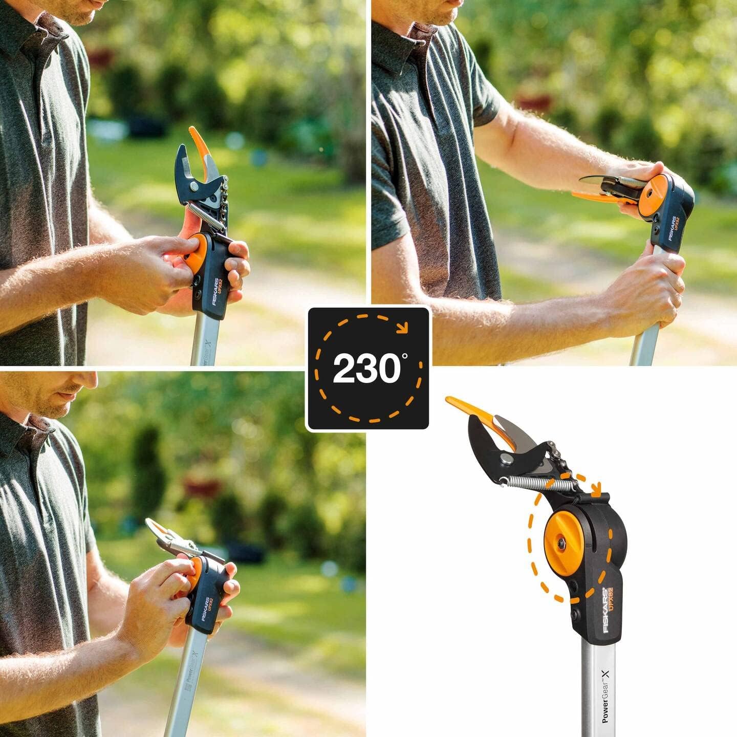 Thumbnail 2 de Fiskars Bypass-Schneidgiraffe UPX82 1,6 m – robustes Rasenschnitt- bzw. Astwerk-Werkzeug