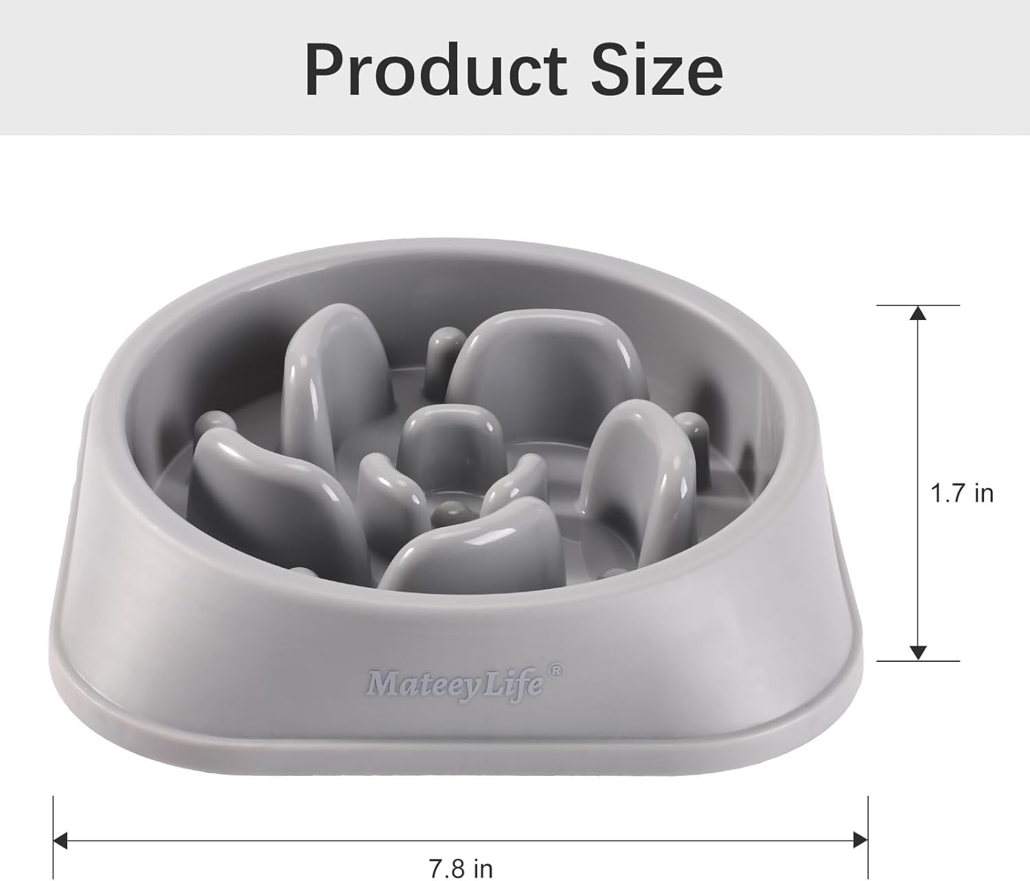 Thumbnail 2 de MateeyLife ciotole per cani con alimentazione lenta anti-soffocamento e labirinto antiscivolo