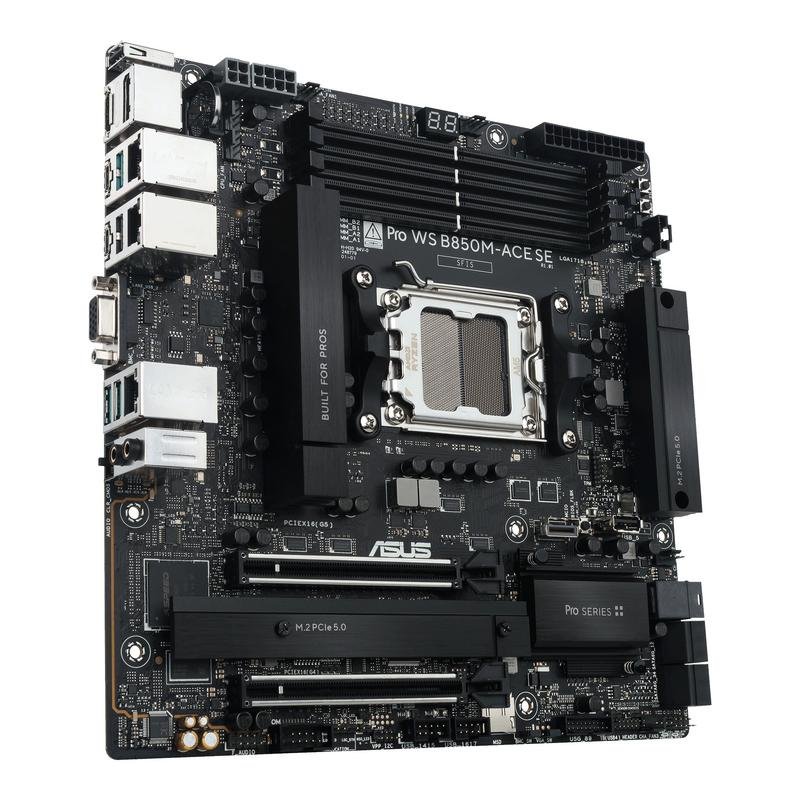 Thumbnail 1 de ASUS PRO WS B850M-ACE SE: Placa base AM5 Micro ATX DDR5 para estaciones de trabajo