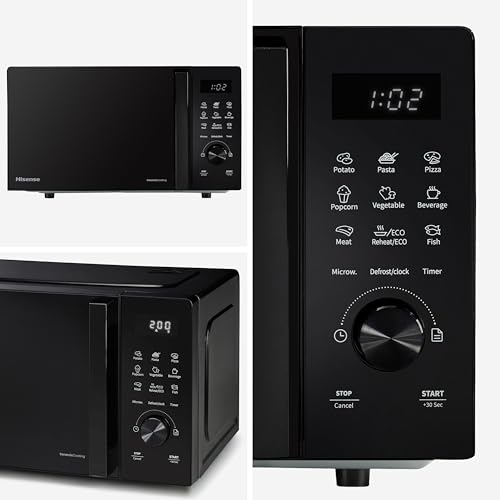 Thumbnail 10 de Hisense H23MOBSD1H microondas digital con grill de 23 L y 800 W