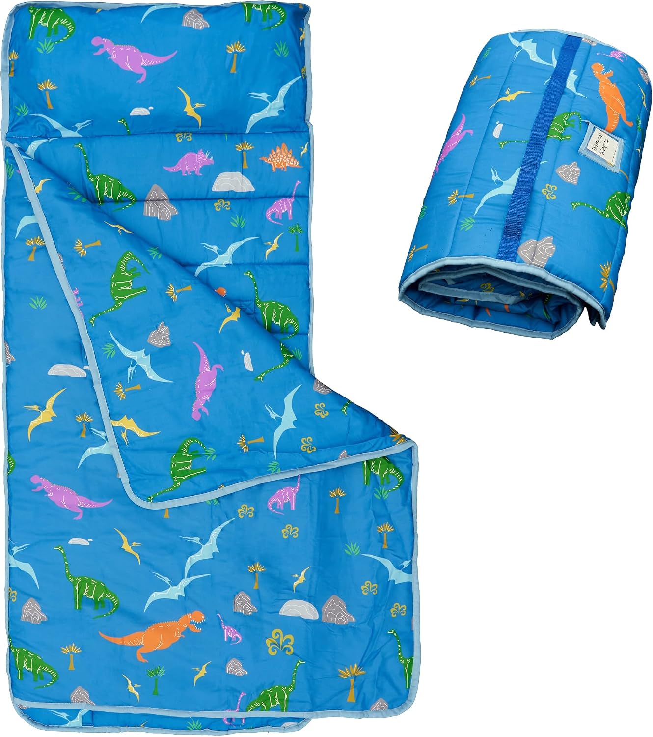 Detalle de SUPERYO Toddler Nap Mat with Removable Pillow