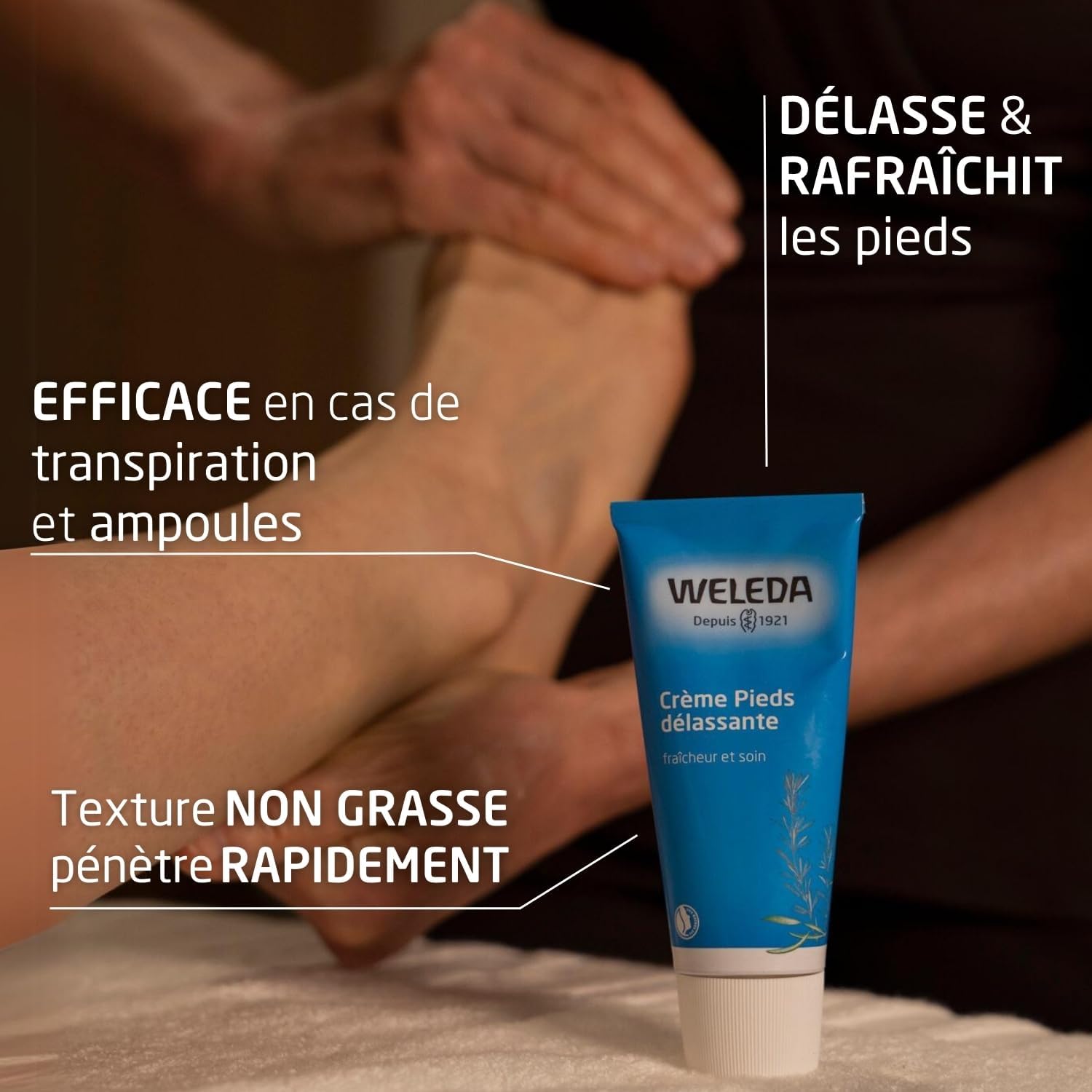Detalle 2 de Weleda Crème Pieds délassante 75 ml