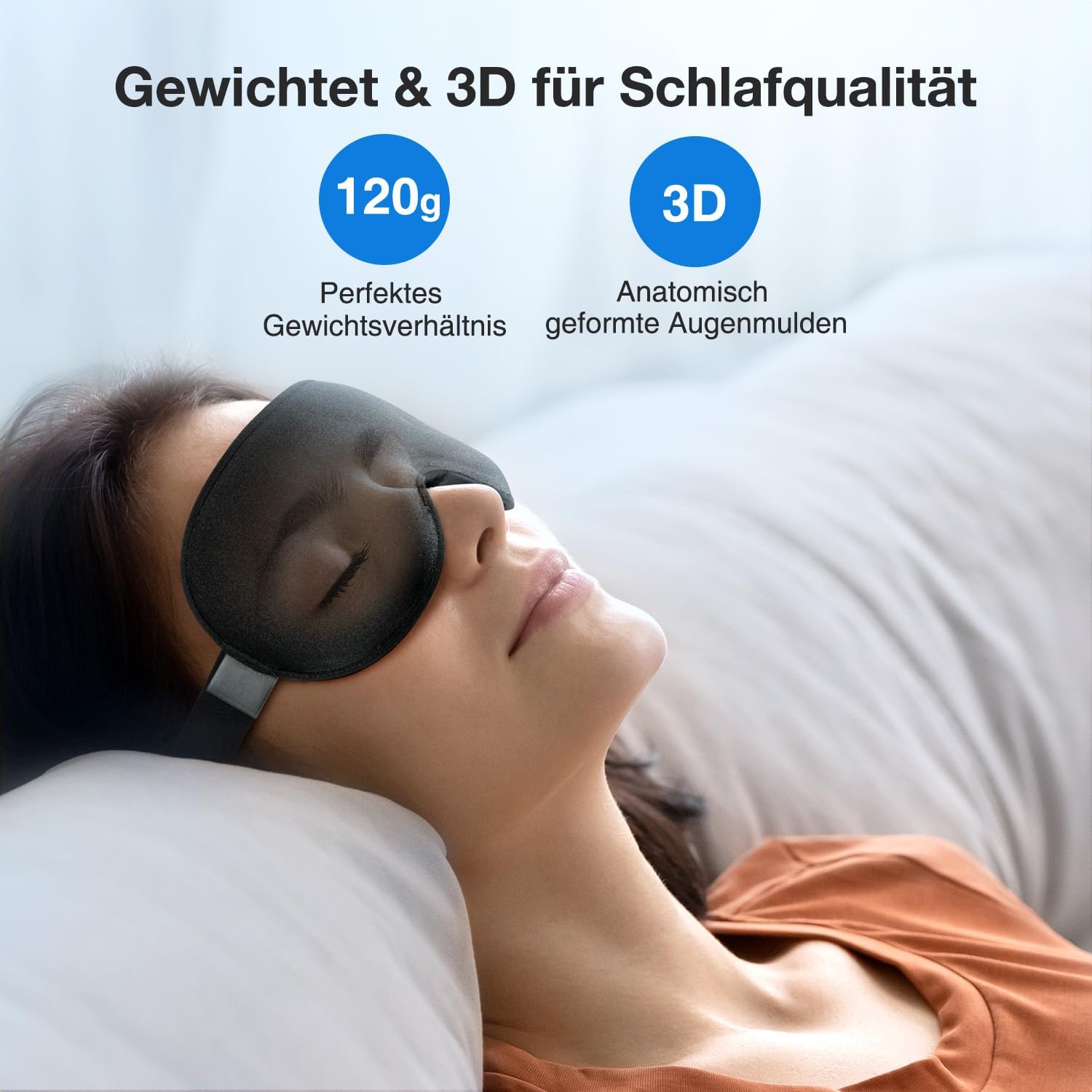 Thumbnail 1 de Umisleep 2026 Gewichtet Schlafmaske 120 g 😴