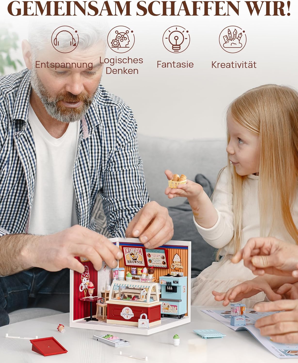 Thumbnail 5 de Rolife Super Creator Kit Miniaturhaus 5V 🧩