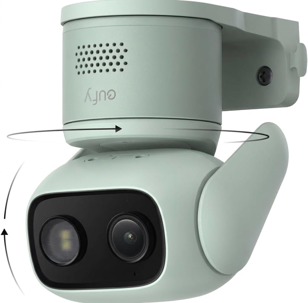 Detalle de eufy Wired Cam C31: 360° Pan & Tilt, Indoor/Outdoor, Deep Colour Night Vision