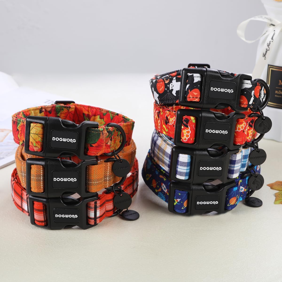 Detalle 1 de DOGWONG Cotton Dog Collar