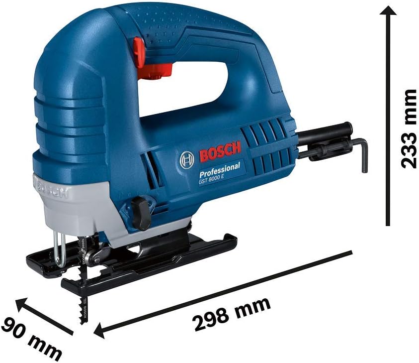 Thumbnail 1 de Bosch Professional scie sauteuse GST 8000 E avec pare-éclats et lame T144 D