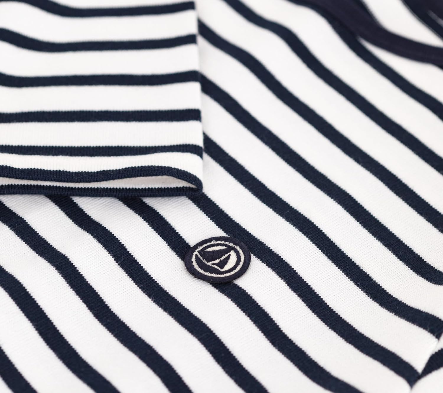 Thumbnail 3 de Petit Bateau Marinière femme A0d08 en coton, lot de 1