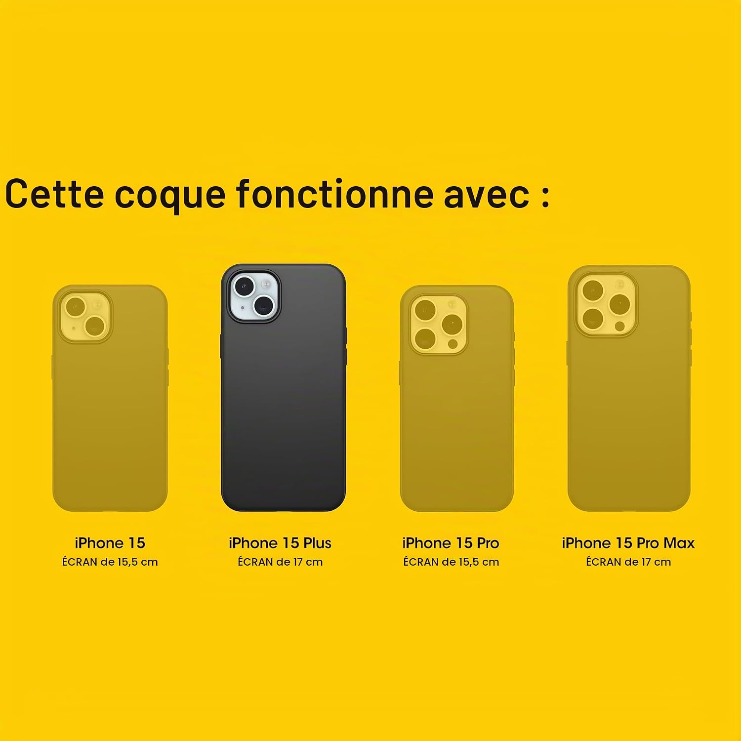 Detalle 2 de Otterbox Serie Clear Case iPhone 15 Plus