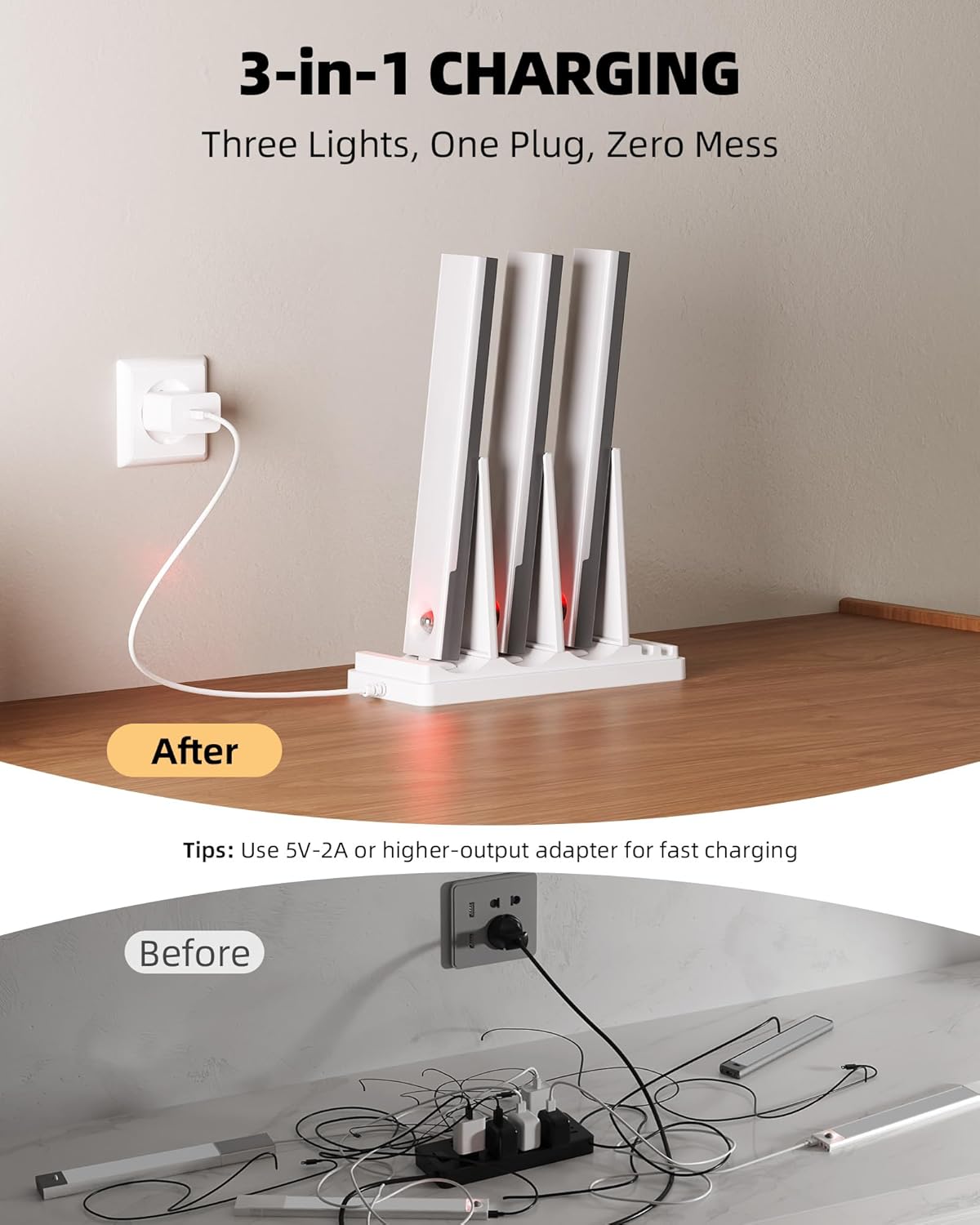 Thumbnail 4 de EZVALO 6-Pack Under Cabinet Light 2000mAh ๐ฆ