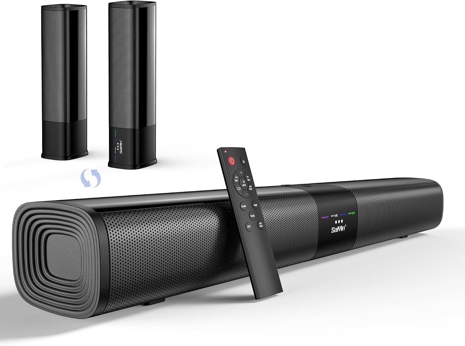 Detalle de Saiyin Soundbar 50W Peak