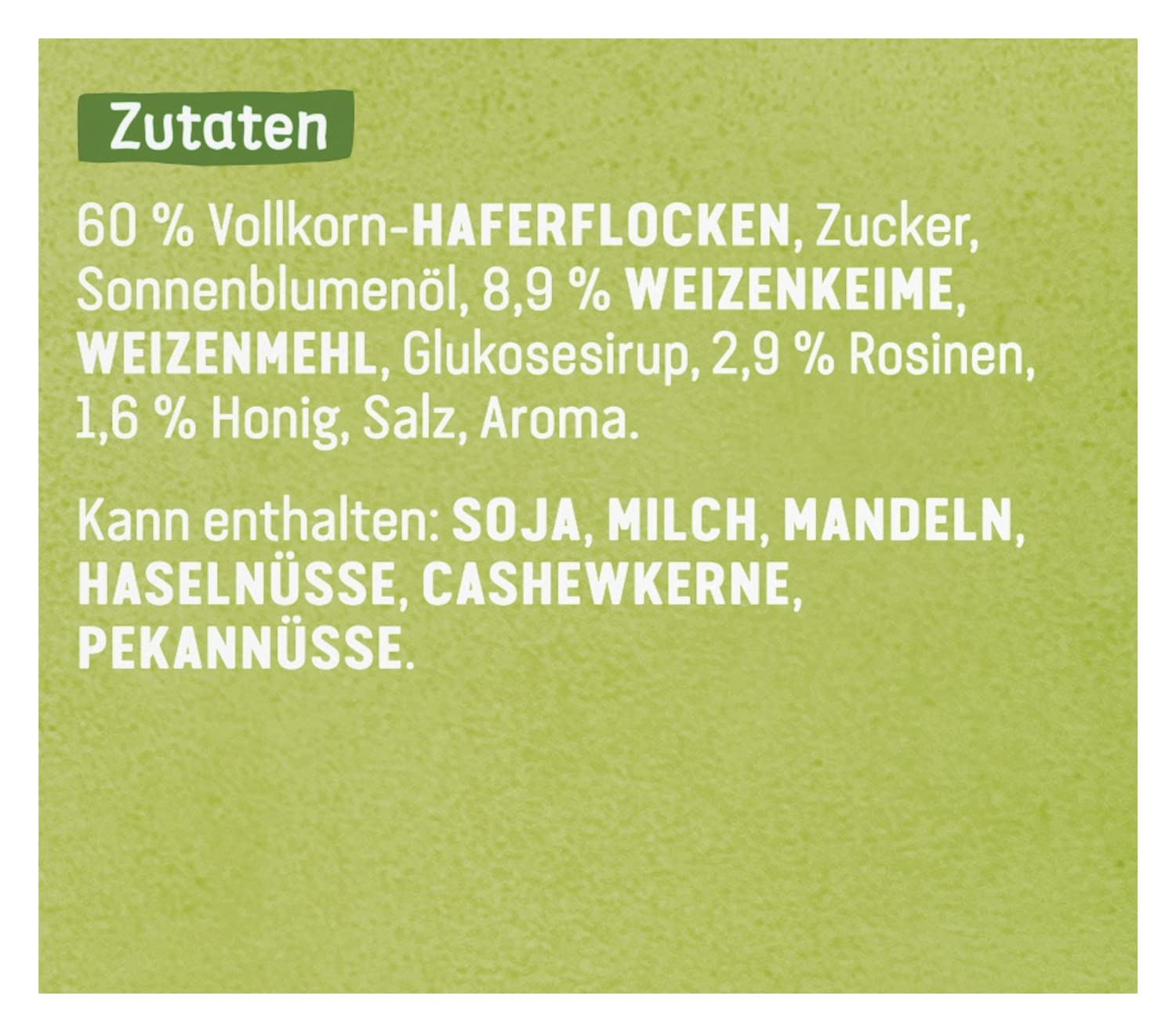 Detalle de Dr. Oetker Vitalis Knuspermüsli klassisch Großpackung (1,5 kg) mit Rosinen